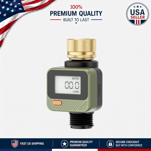 Versatile water flow meter - flow,