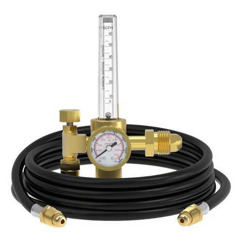 Co2 argon gas regulator flow - argon,