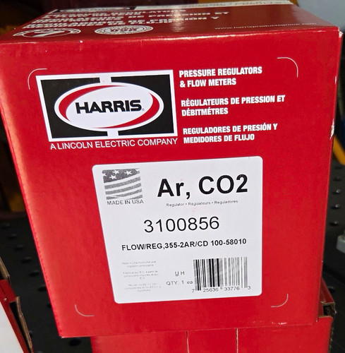 Harris argon co2 pressure - harris,