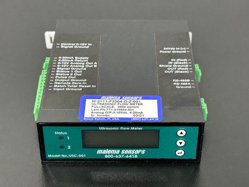 Malema usc d01 ultrasonic flow - usc-d01,